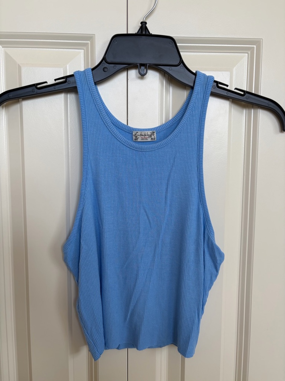 Free People Ribbed Crop Tank